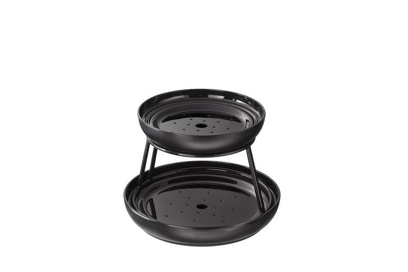 Set con stand e piatti piastre da inserimento