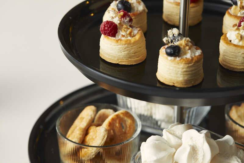 Alzata Melamina Nera