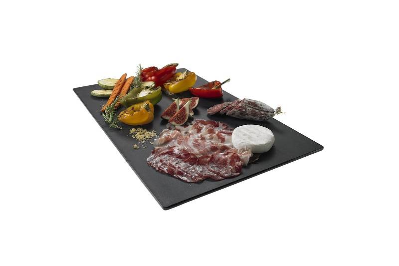 Vassoio nero melamina in opaco