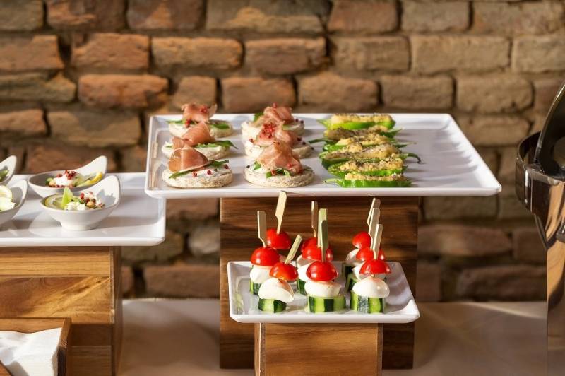 Vassoio Rettangolare Snow in melamina