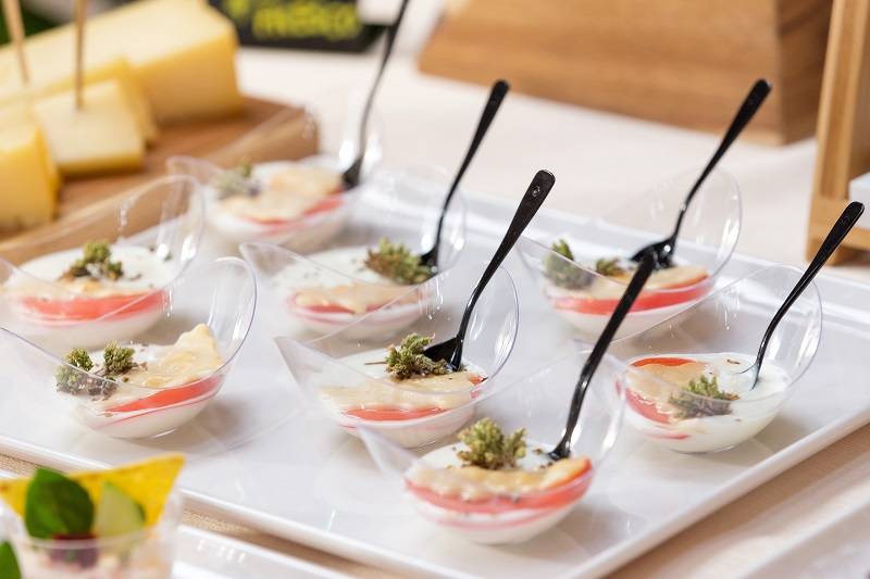 Vassoio Rettangolare Snow in melamina