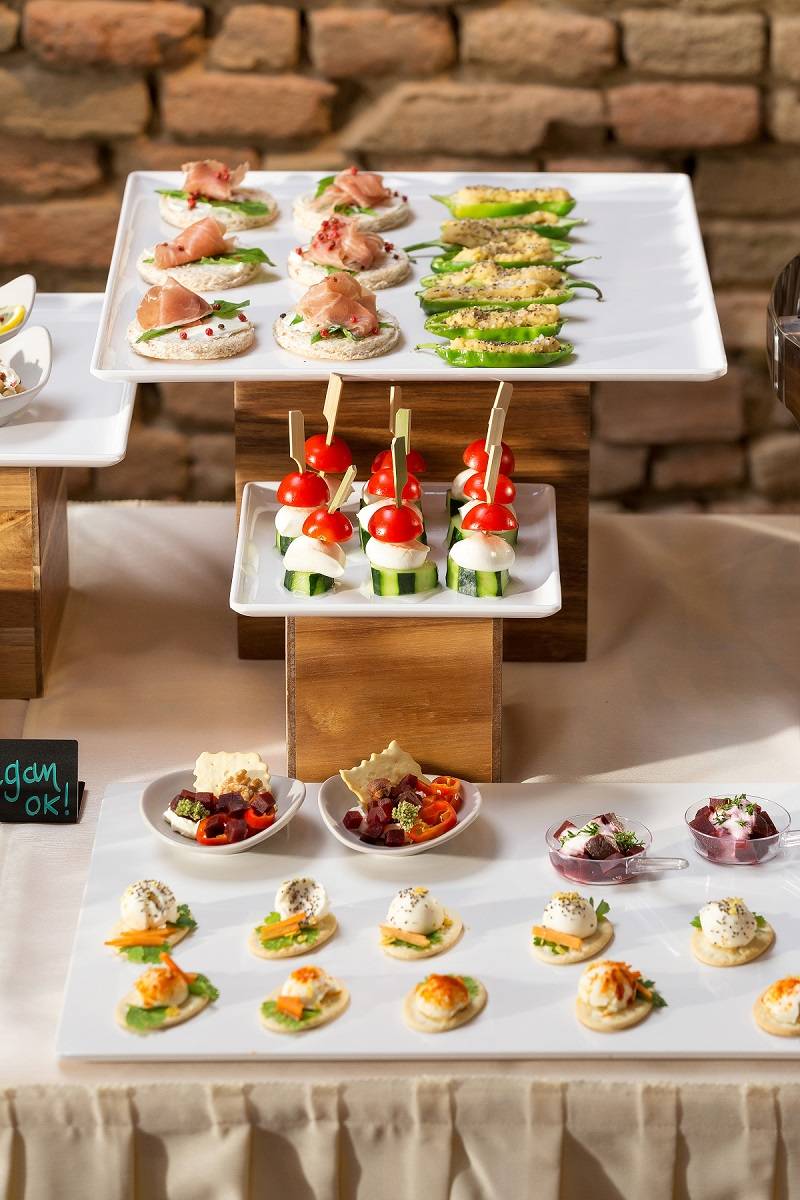 Vassoio quadrato Snow in melamina