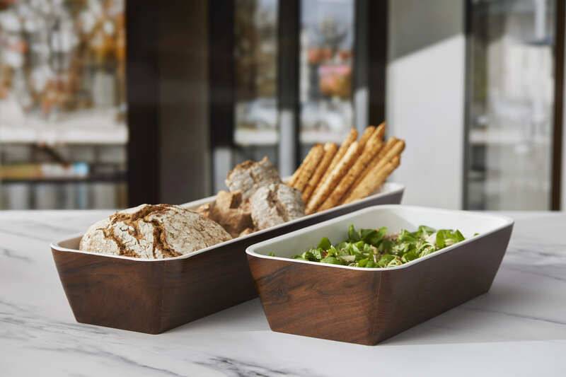 Vassoio in melamina GN 1/3 cm 325x176x8h