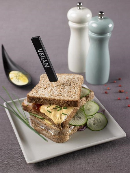 Vassoio quadrato in melamina grigio chiaro