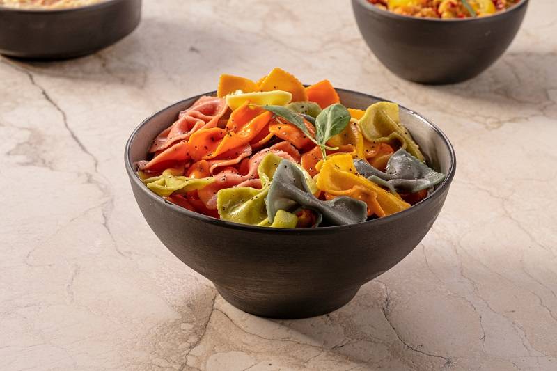 Ciotola Tenerife in melamina bicolore