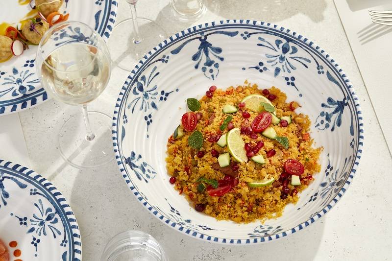 Ciotola decorata Zante in melamina