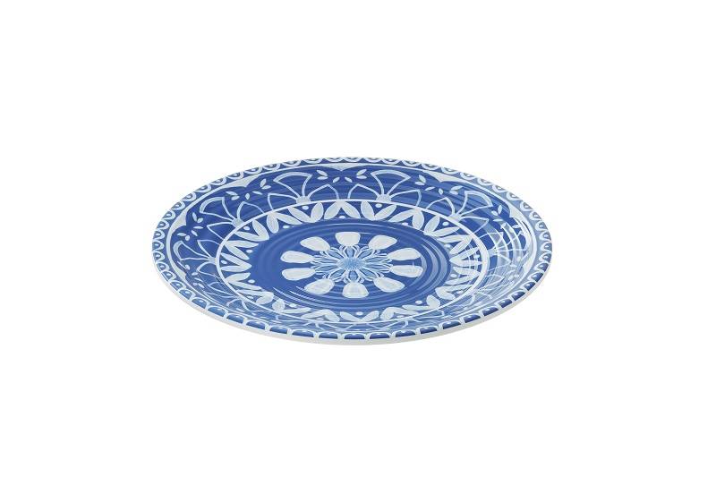 Piatto decorato Itaca in melamina