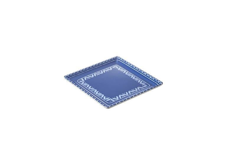 Piattino quadrato Itaca in melamina