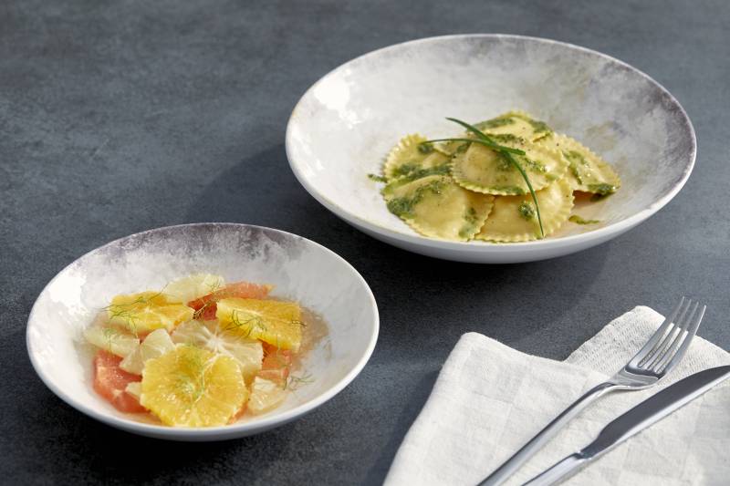 Piatto Galassia in melamina