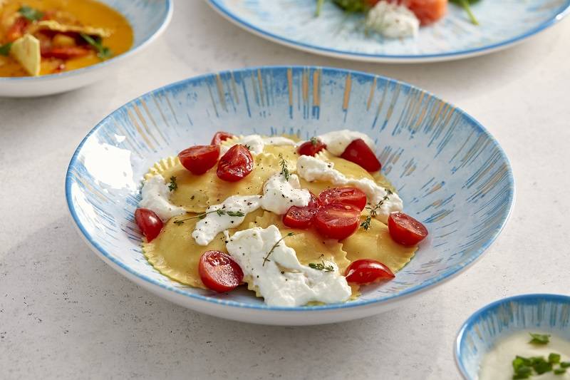 Piatto fondo Oceano in melamina