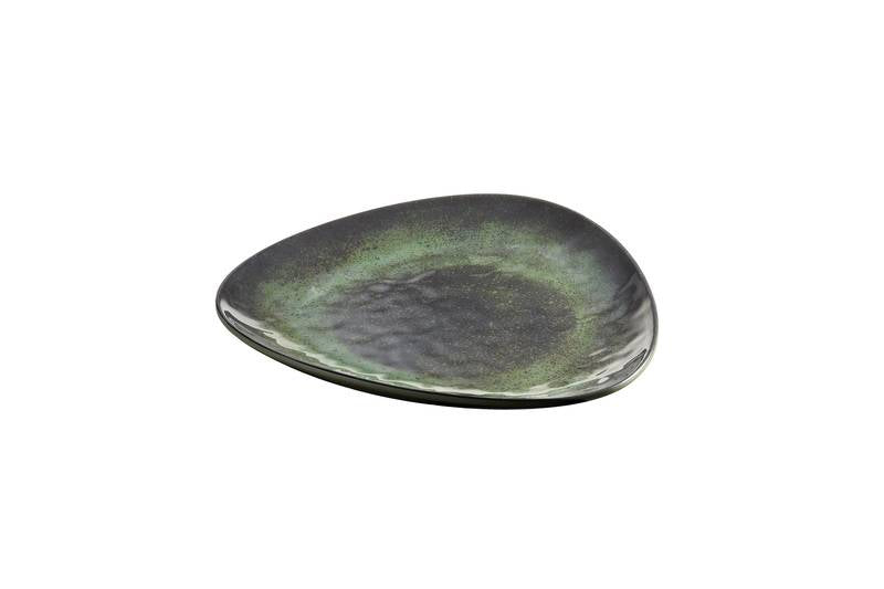 Piatto triangolare in melamina linea Amazzonia