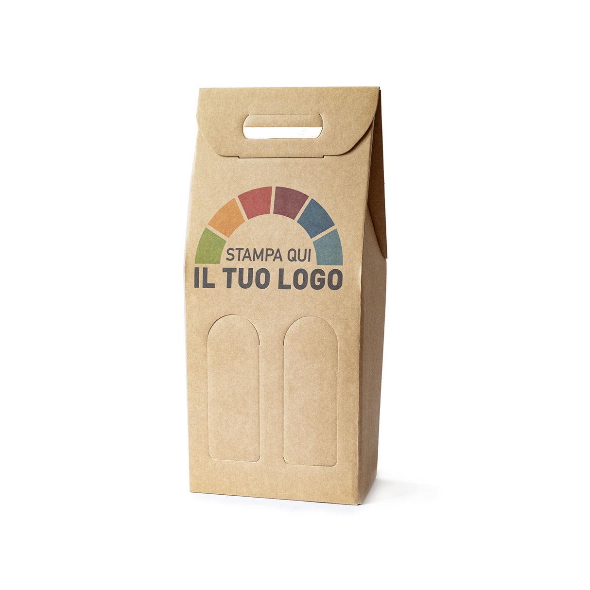 Scatole per Bottiglie in Cartone Personalizzate a Colori