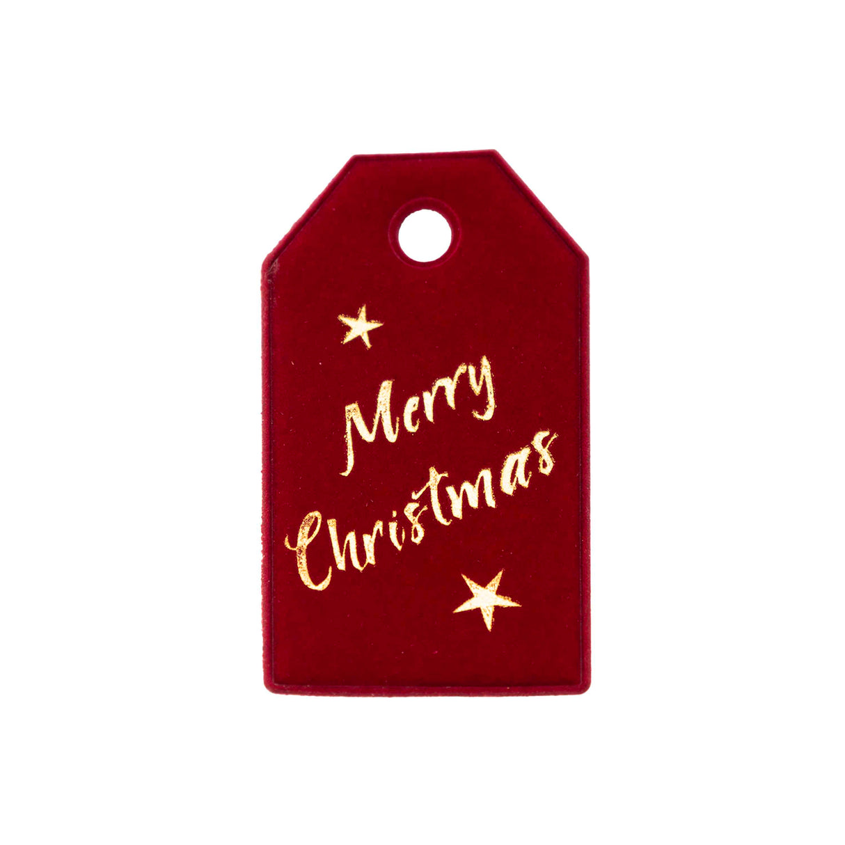Étiquette Velours Joyeux Noël