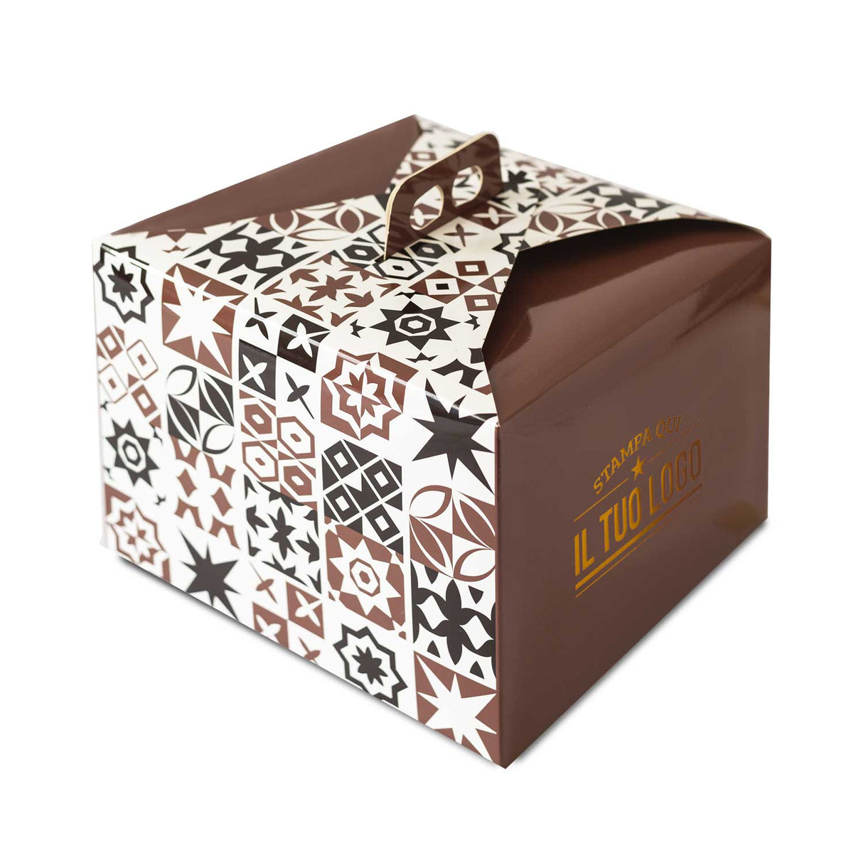 Portapanettone Mosaico 500gr Personalizzabile