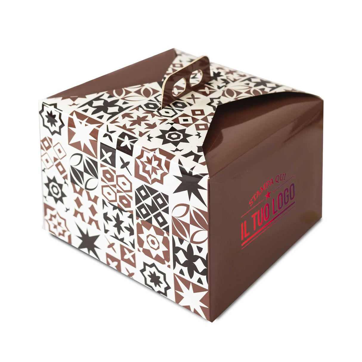 Portapanettone Mosaico 500gr Personalizzabile