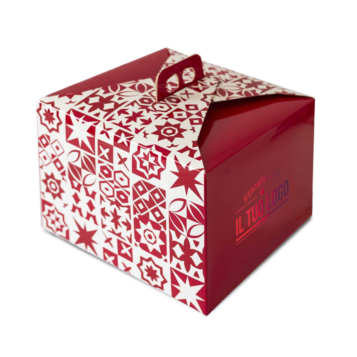 Portapanettone Mosaico 500gr Personalizzabile