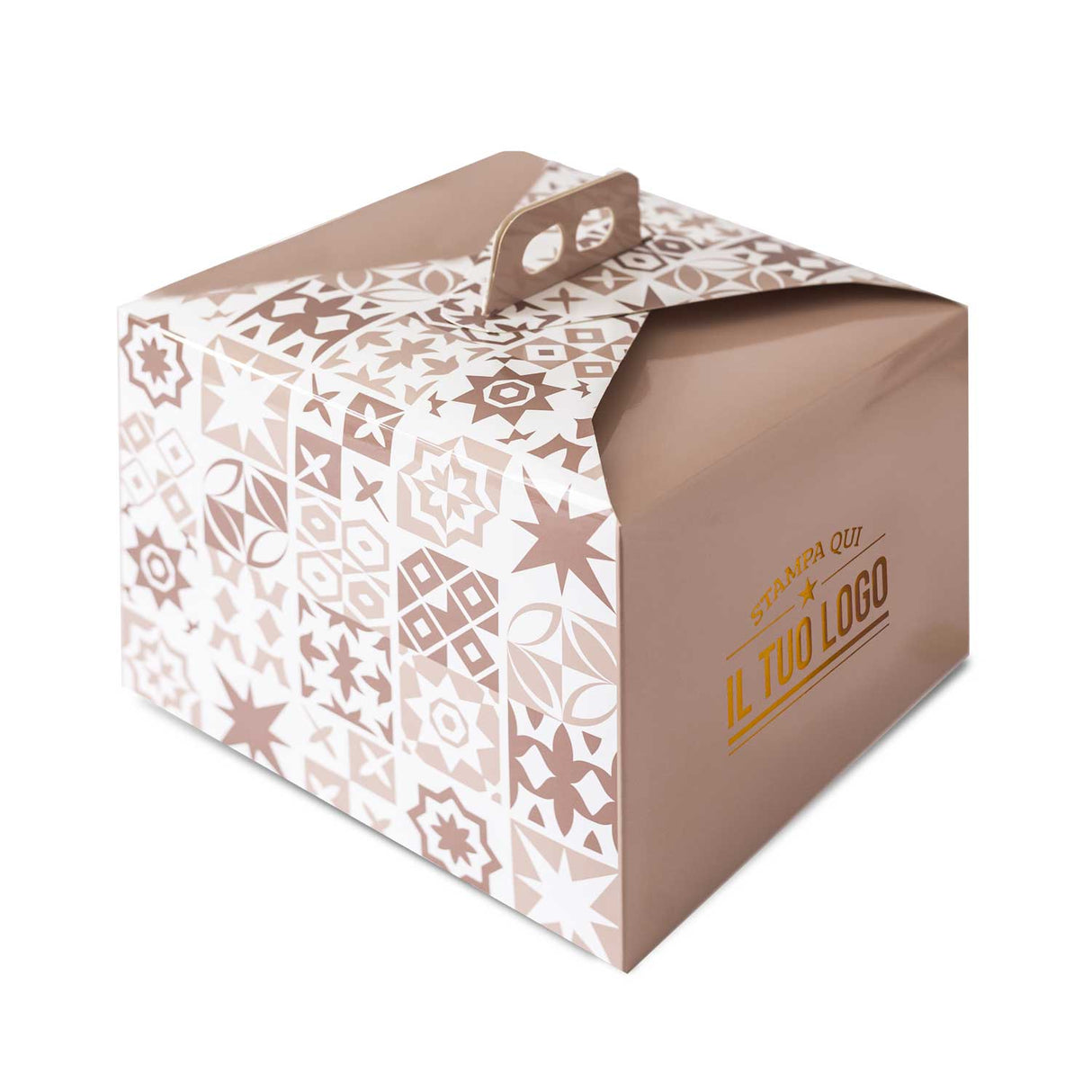 Portapanettone Mosaico 500gr Personalizzabile