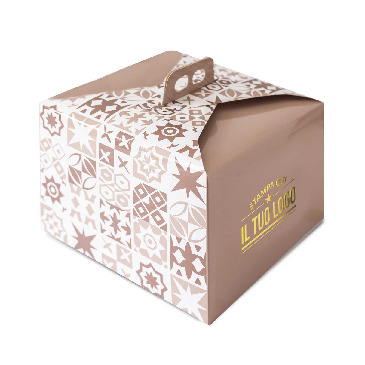 Portapanettone Mosaico 500gr Personalizzabile