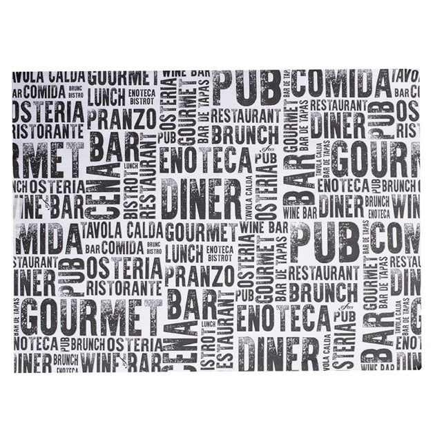 Tovaglietta Monouso Gourmet