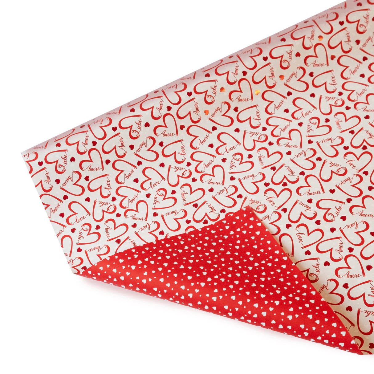 Bobina per Confezioni Regalo Love stampa 2 lati