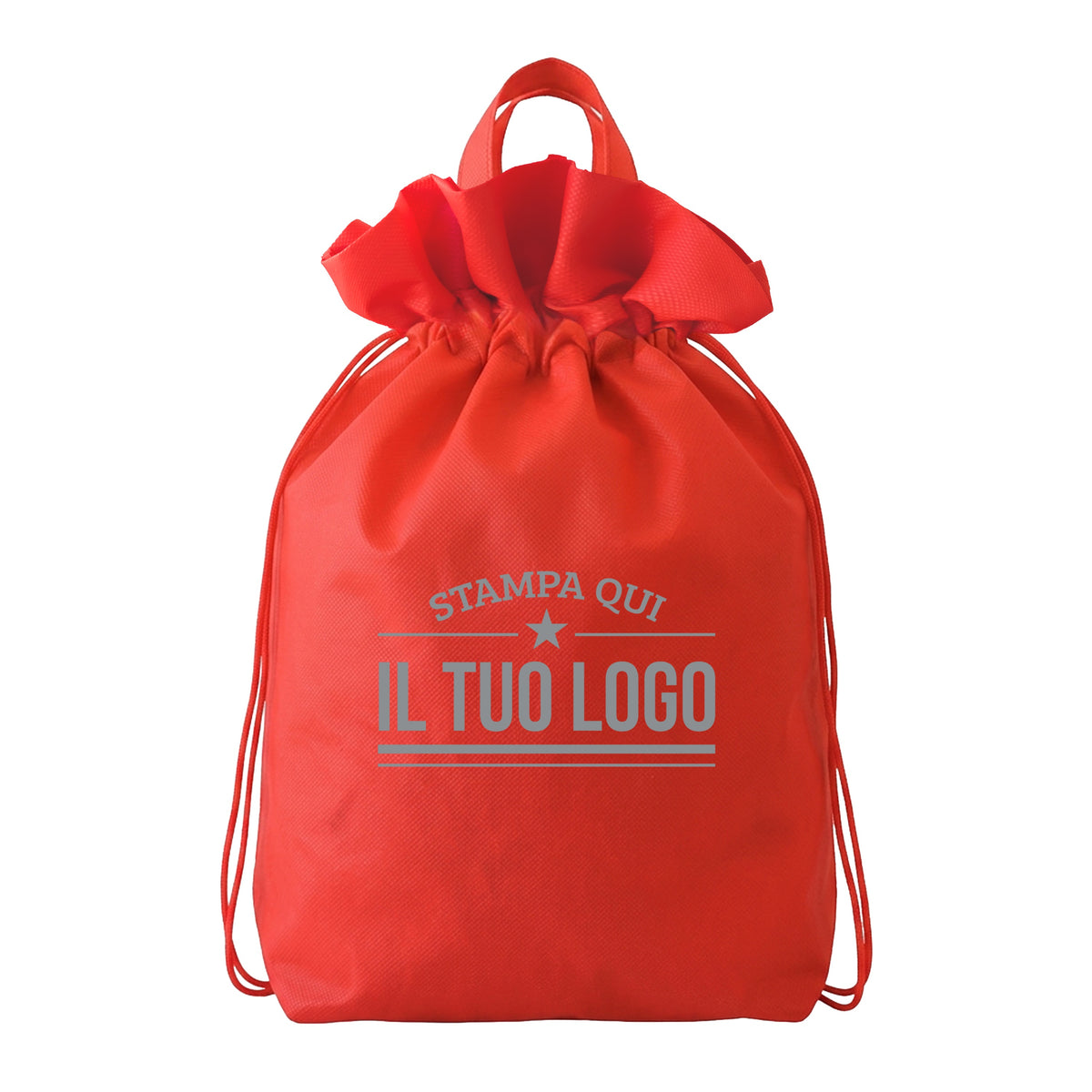 Sacco Portapanettone TNT Manici Esterni Personalizzabile