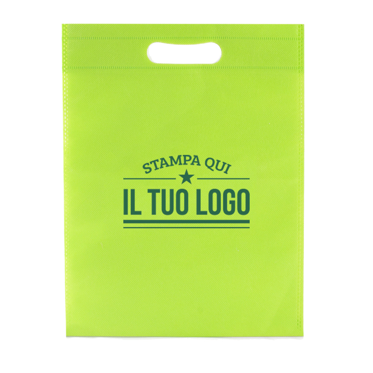 Shopper TNT manico Fustellato Personalizzabile