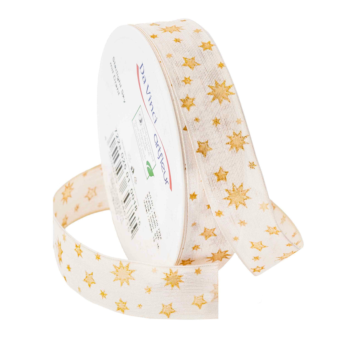Nastro Tessuto Cielo Stellato 18 mt x 2,5 cm