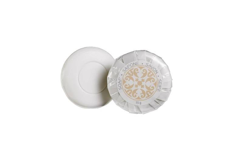 Saponetta tonda plissettata Acanto