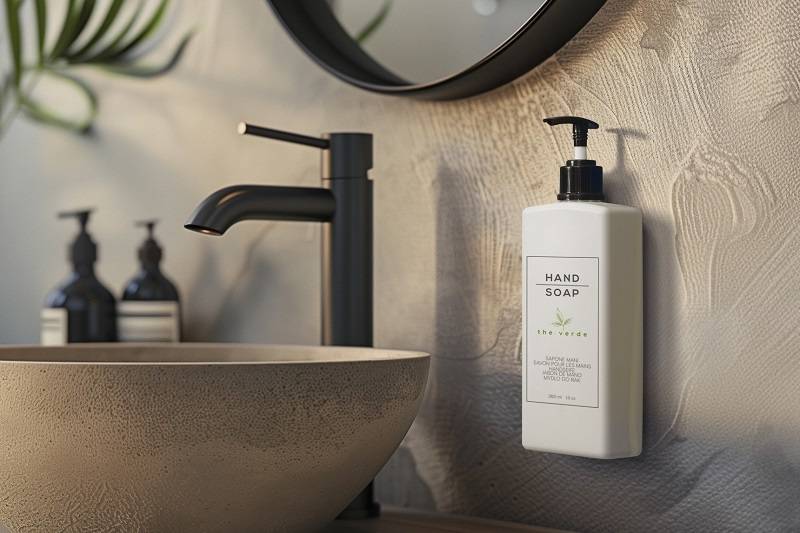 Dispenser Sapone mani Bianco 380 ml