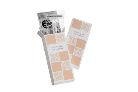 Kit rasatura con lametta e crema Linea Acanto