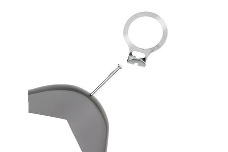 Anello per Appendiabiti Antifurto in Acciaio