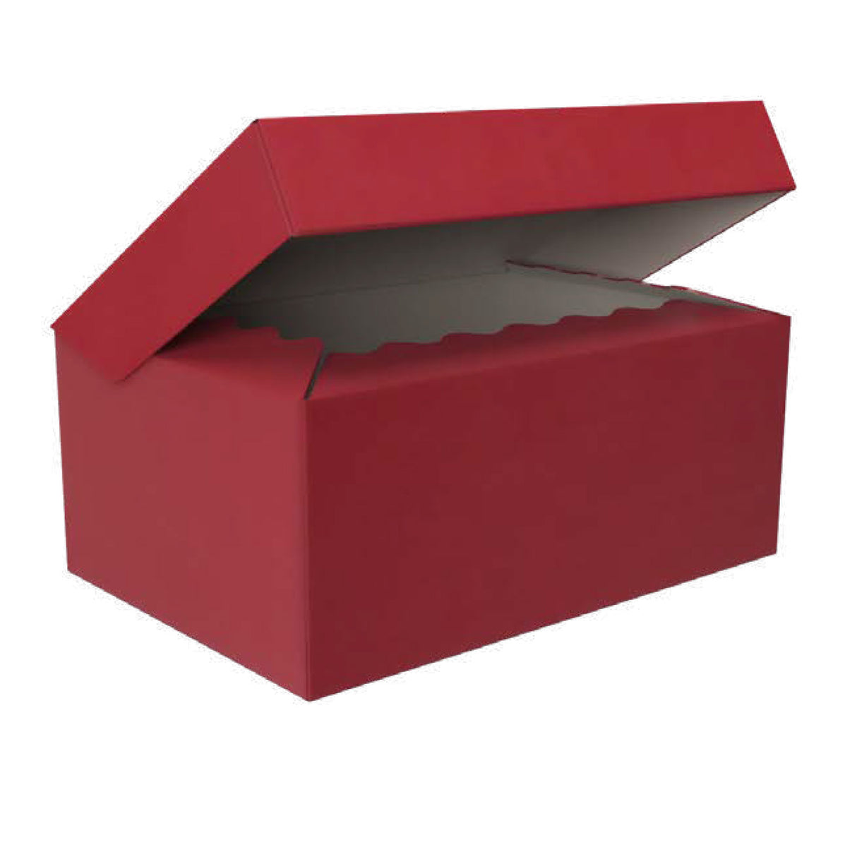 Scatola Quadrata Bauletto Rosso