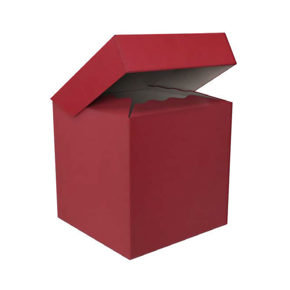 Scatola Quadrata Bauletto Rosso