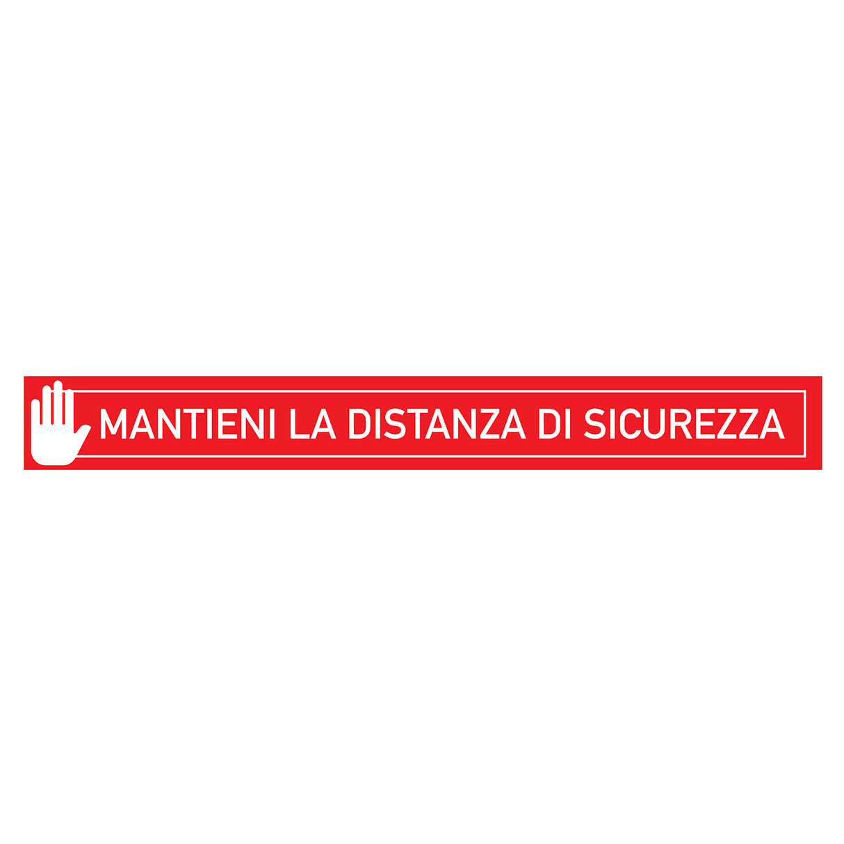 Striscia Adesiva Distanza di Sicurezza