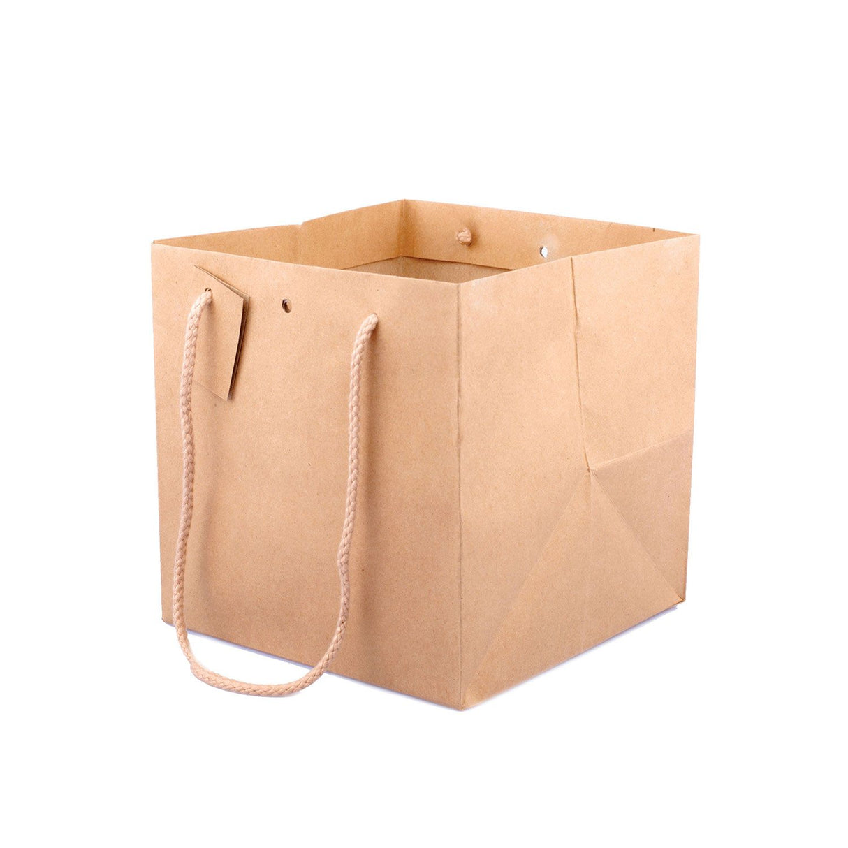 Shopper Carta Kraft Cube Avana
