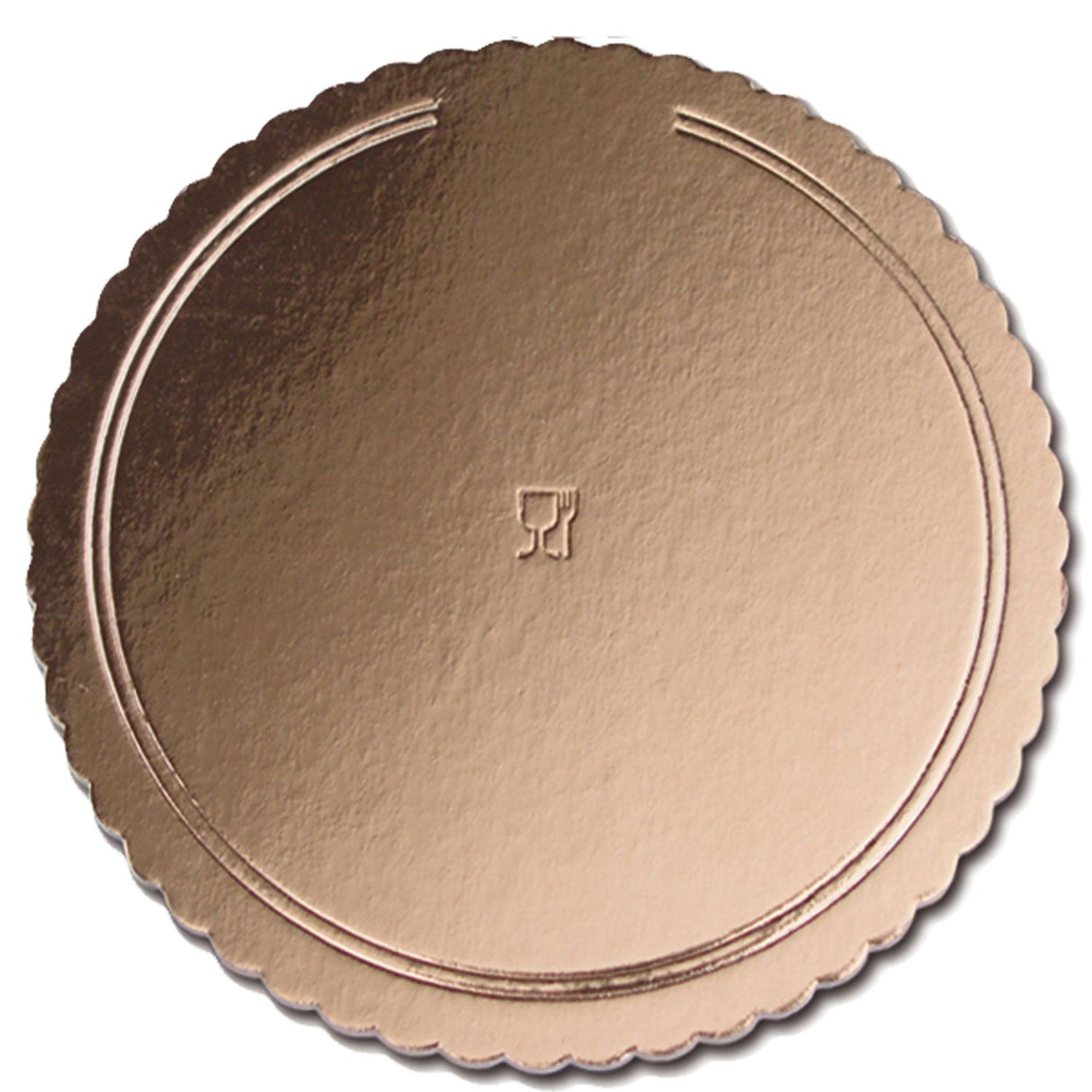 Sottotorta Dischi Dorati Oro Nero, confezione 10 Kg