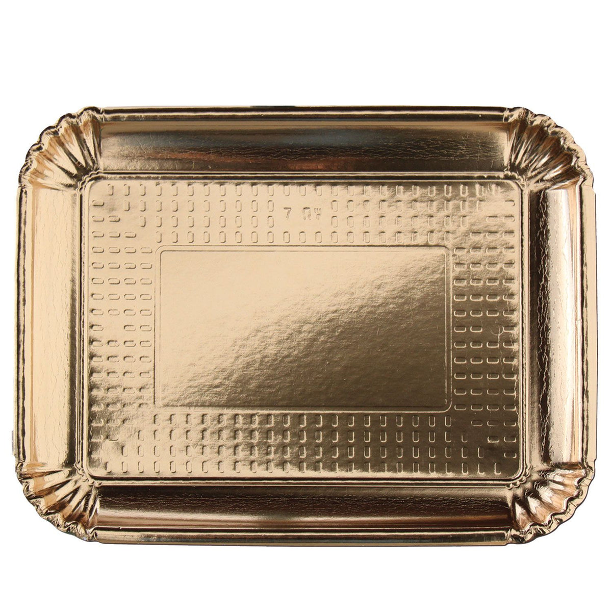 Vassoio Pasticceria Rettangolare Oro Eurofides Vassoio Pasticceria Rettangolare Oro Eurofides