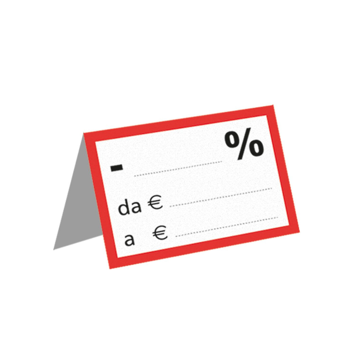 Cartellino Segnaprezzo