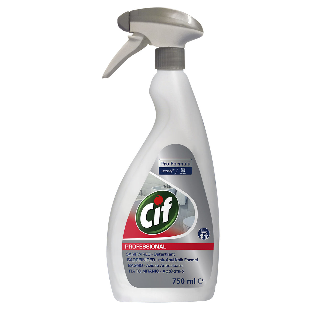 Detergente Bagno 2 in 1 Cif spray