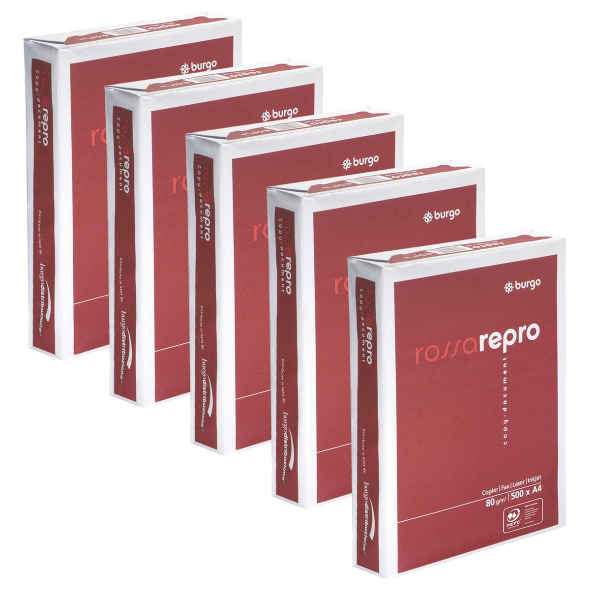 Risma Carta A4 Rossorepro