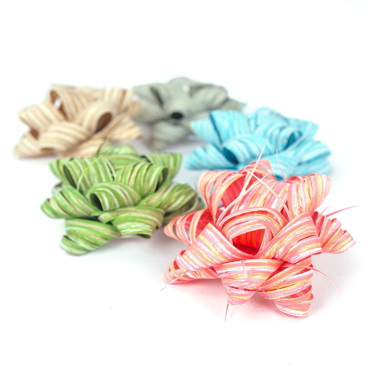 Coccarde Raphia Sintetica Mix