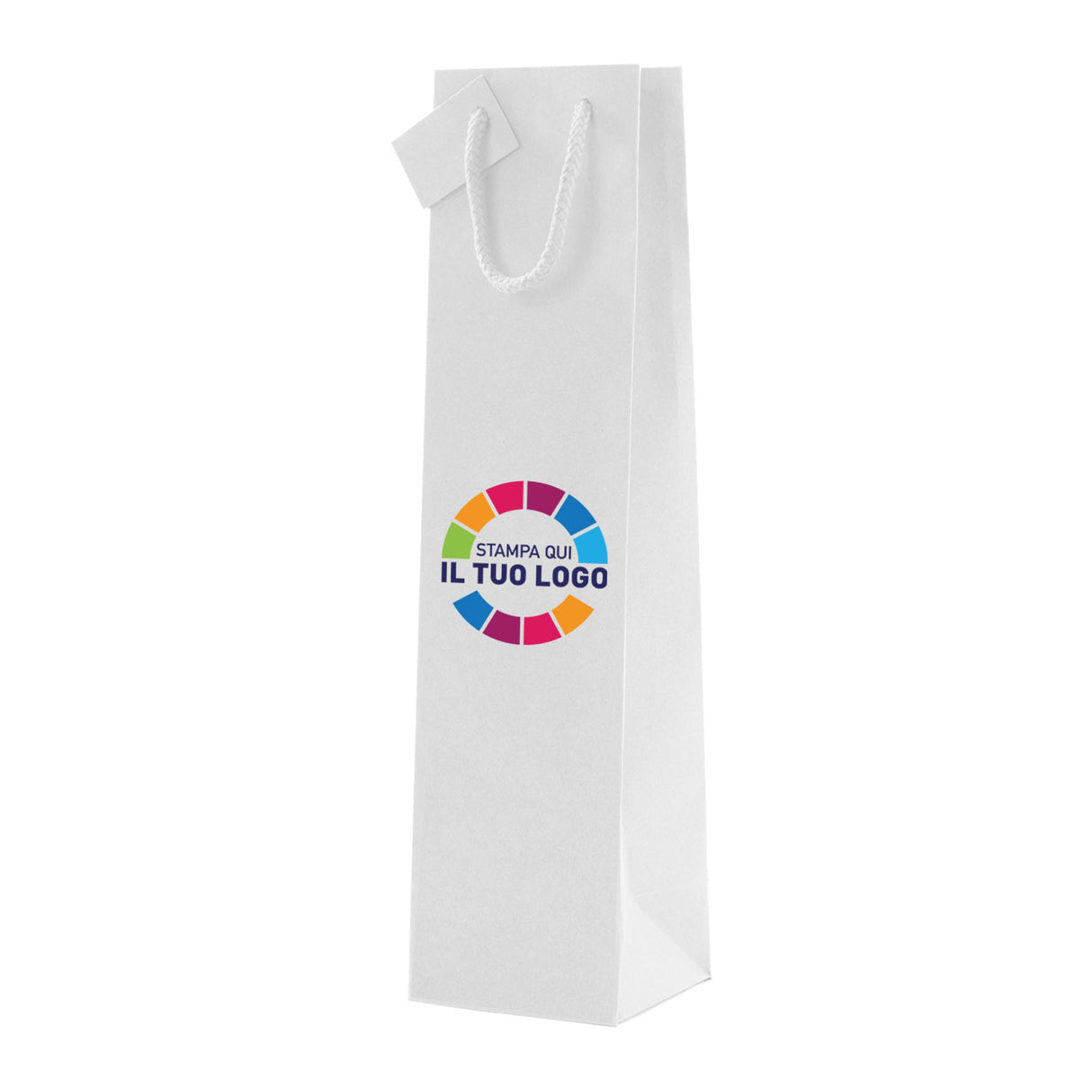 Shopper per Bottiglie Carta Lusso Personalizzabili