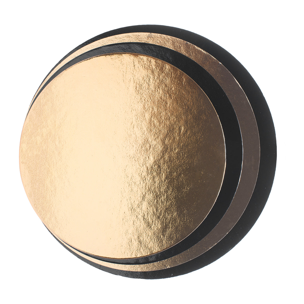 Dischi sottotorta in cartone politenato liscio Oro Nero 2200 grmq, confezione da 10 Kg