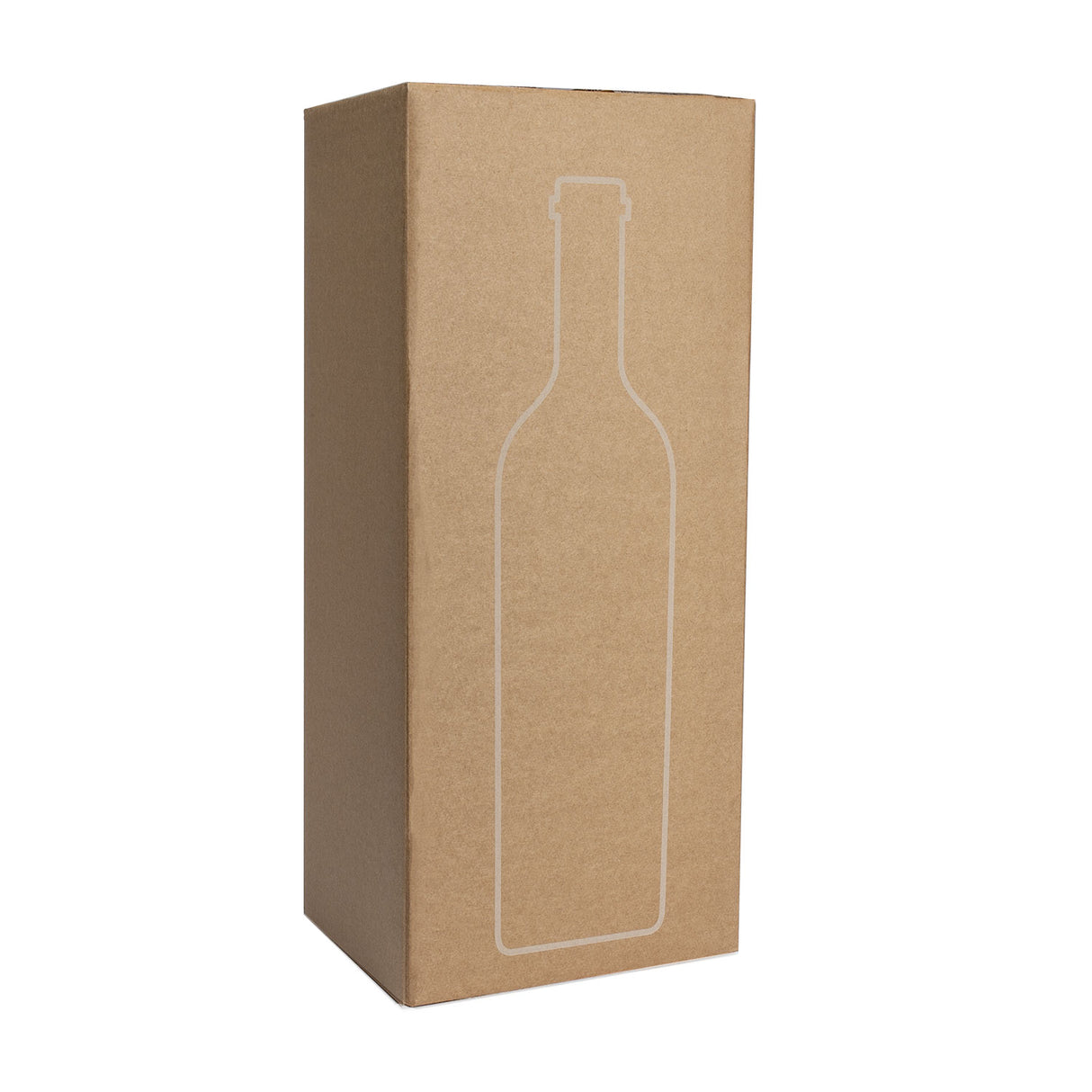 Scatola NAKPACK® per Spedizione Bottiglie Avana