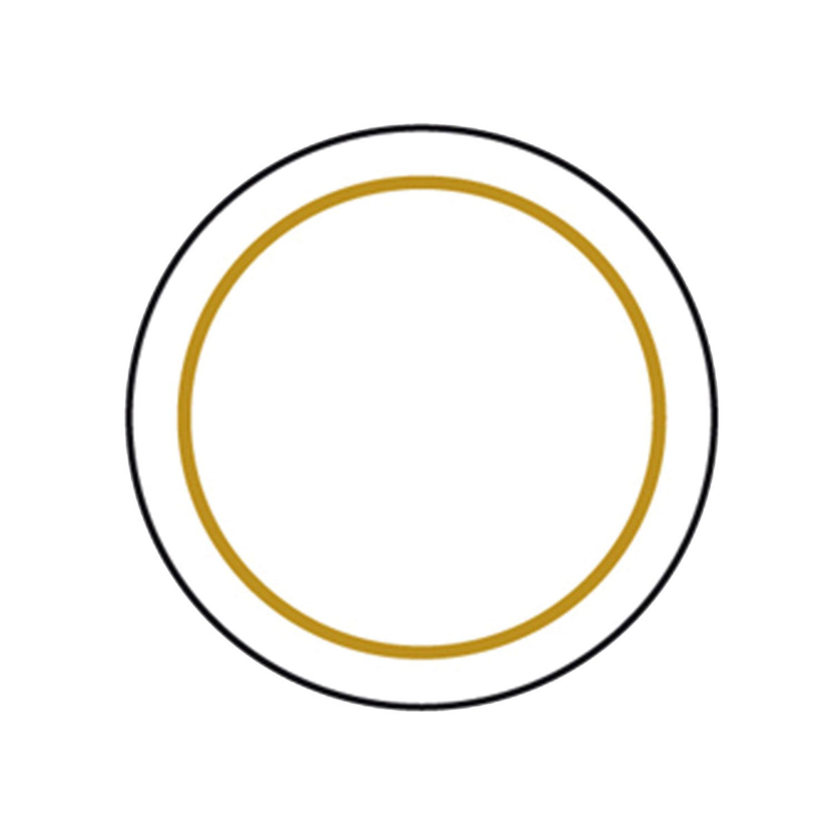 Etichetta Adesiva Trasparente Bordo