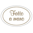 Etichetta Adesiva Fatto a Mano