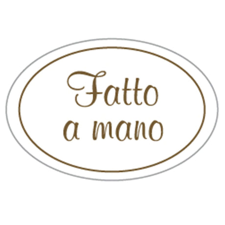 Etichetta Adesiva Fatto a Mano