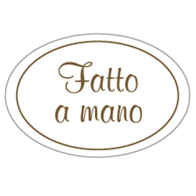 Etichetta Adesiva Fatto a Mano