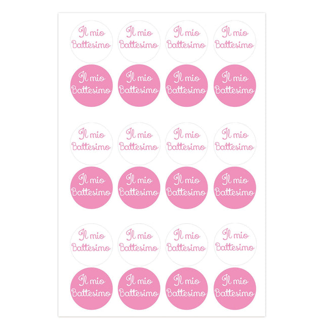 Etichetta Adesiva Battesimo