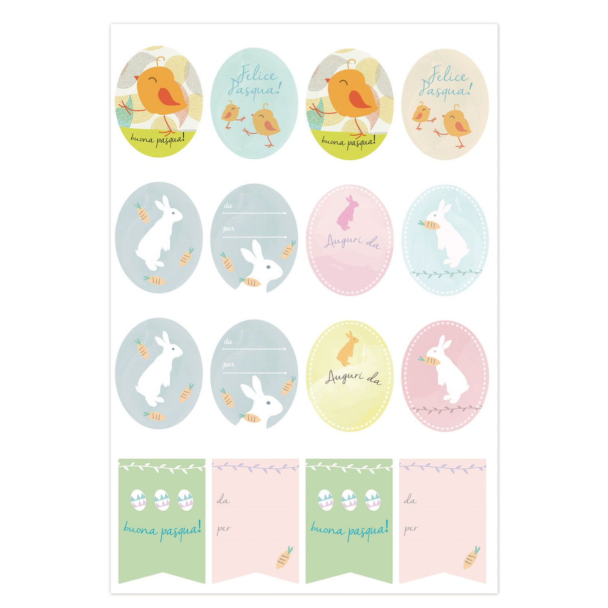 Etichetta Adesiva Pasquale